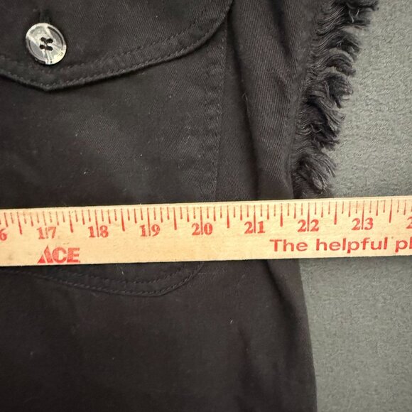 Milwaukee Leather Performance Apparel Frayed Sleeveless Button Down Shirt XL - Picture 8 of 8